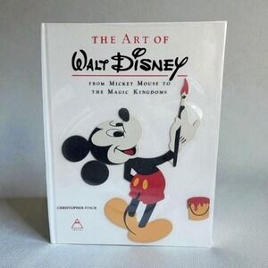 The Art of Walt Disney: From Mickey Mouse to the‎ Magic Kingdoms w Original Box